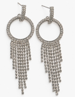Circle Fringe Earrings